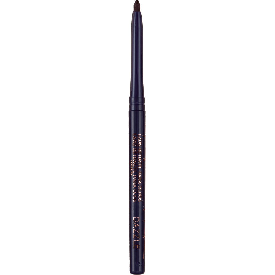Lápis Retrátil Para Olhos Marrom Dazzle