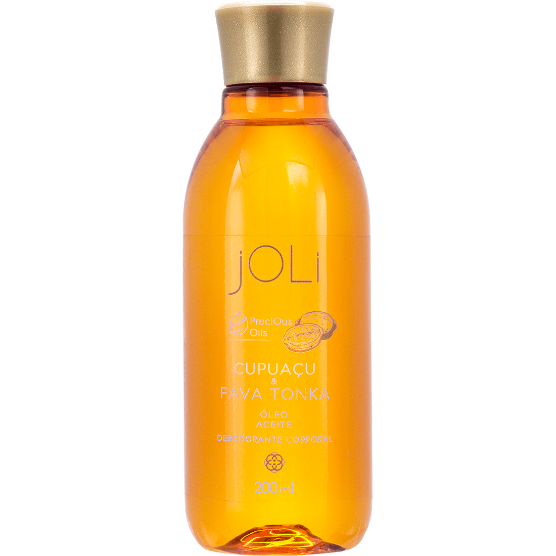 Óleo Desodorante Corporal Joli Cupuaçu e Fava Tonka 200ml