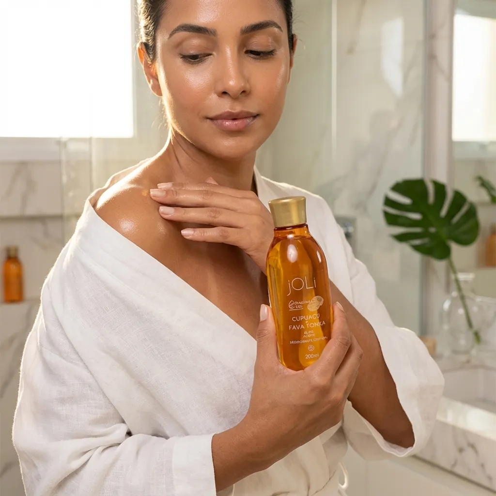 Imagem 3 de Óleo Desodorante Corporal Joli Cupuaçu e Fava Tonka 200ml