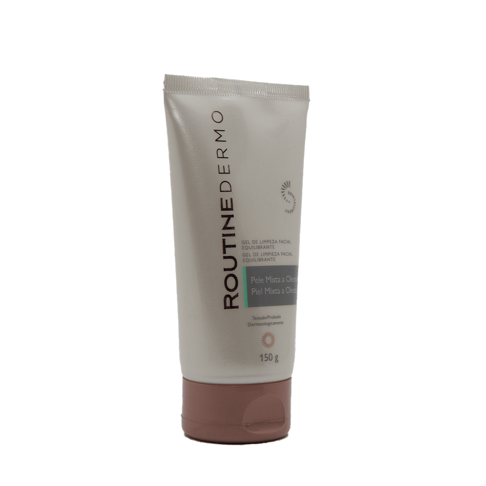 Imagem 3 de Gel de Limpeza Equilibrante Pele Mista ou Oleosa Routine Dermo 150g