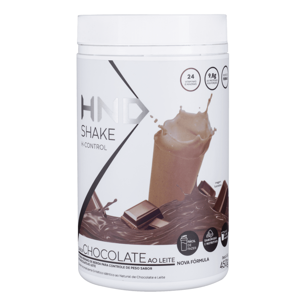 Imagem 2 de Shake H-Control Sabor Chocolate ao Leite HND 450g