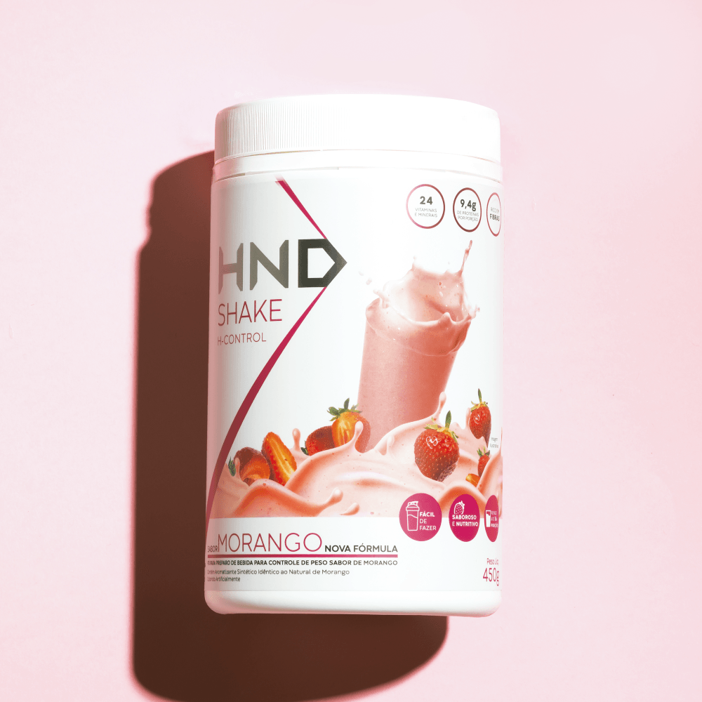 Imagem 4 de Shake H-Control Sabor Morango HND 450g