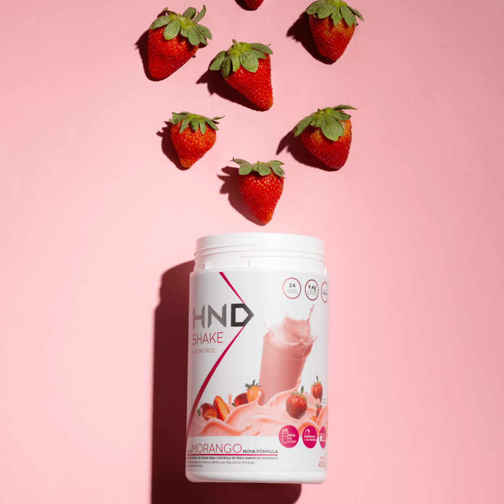 Imagem 5 de Shake H-Control Sabor Morango HND 450g