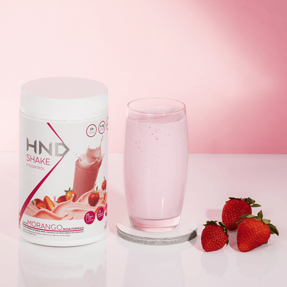 Imagem 6 de Shake H-Control Sabor Morango HND 450g