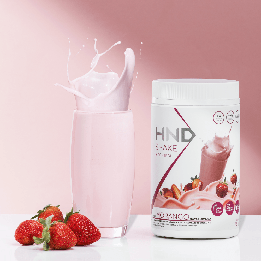 Imagem 7 de Shake H-Control Sabor Morango HND 450g