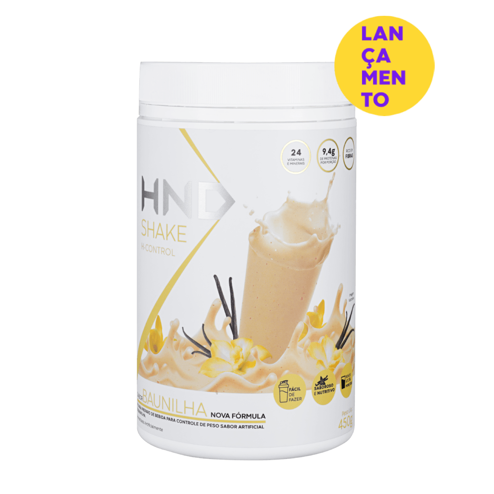 Imagem 8 de Shake H-Control Sabor Baunilha HND 450g