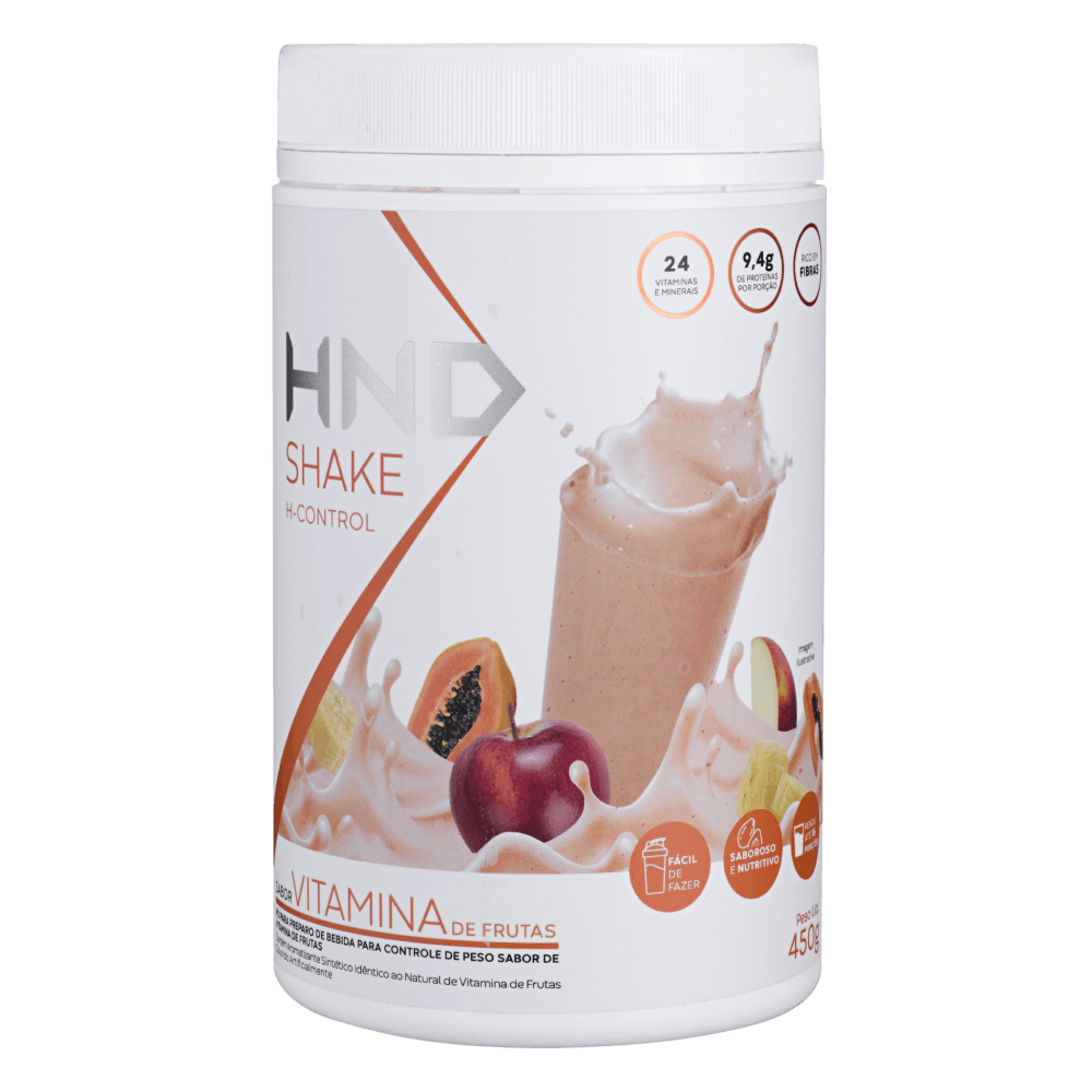 Imagem 2 de Shake H-Control Sabor Vitamina de Frutas HND 450g