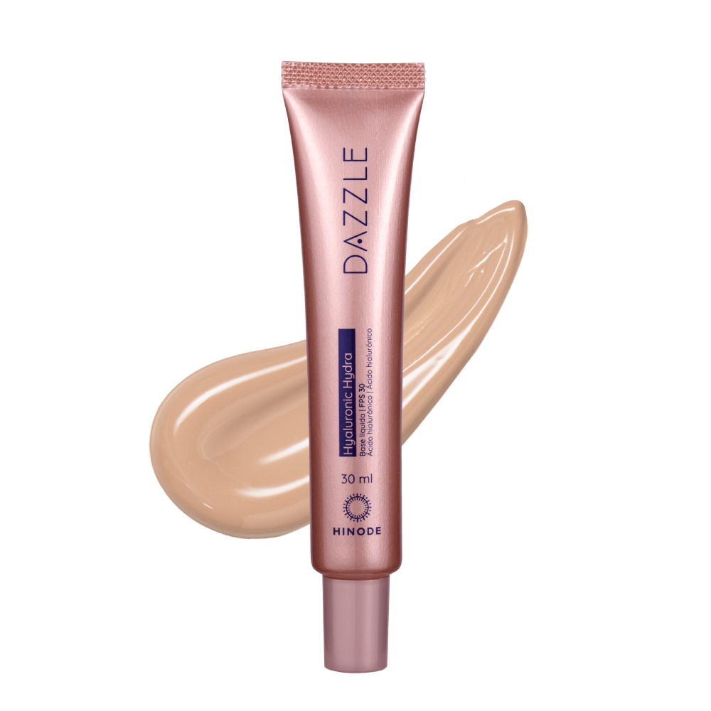 Base Líquida Hyaluronic Hydra FPS 30 Dazzle 30ml Claro 1