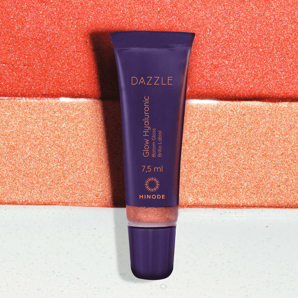 Imagem 8 de Gloss Labial Glow Hyaluronic Dazzle 7,5ml Cobre