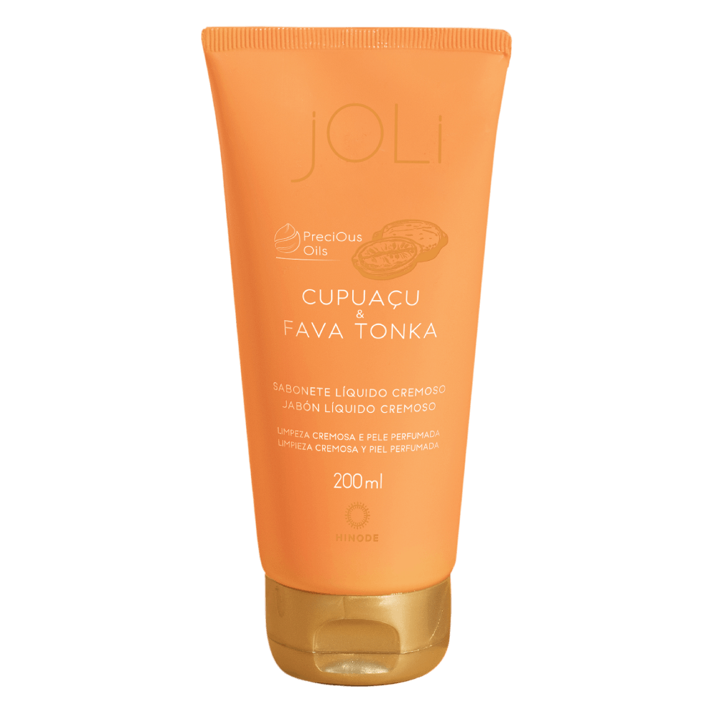 Sabonete Líquido Cremoso Joli Cupuaçu & Fava Tonka 200ml