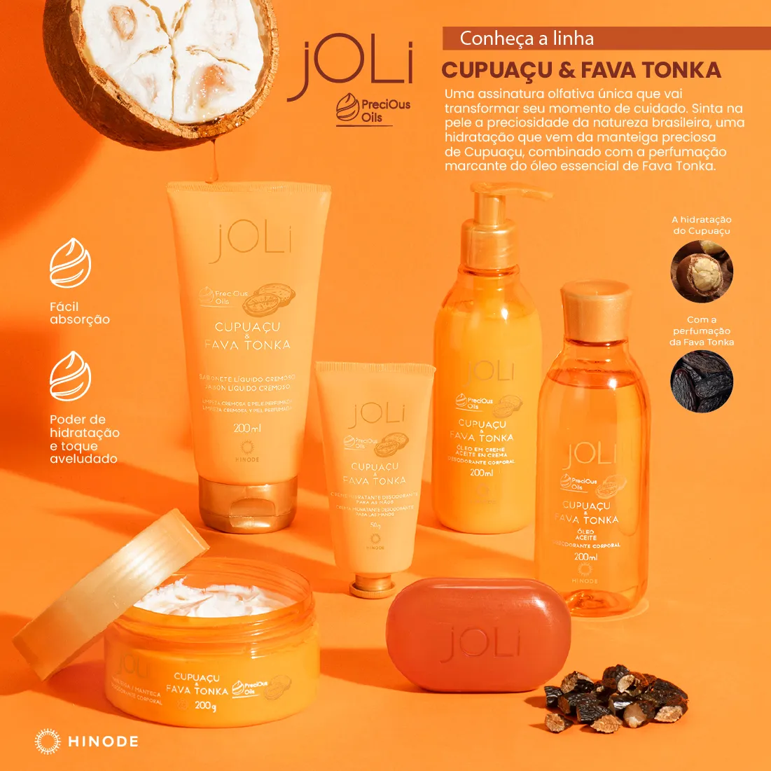 Imagem 5 de Creme para as Mãos Joli Cupuaçu e Fava Tonka 50g