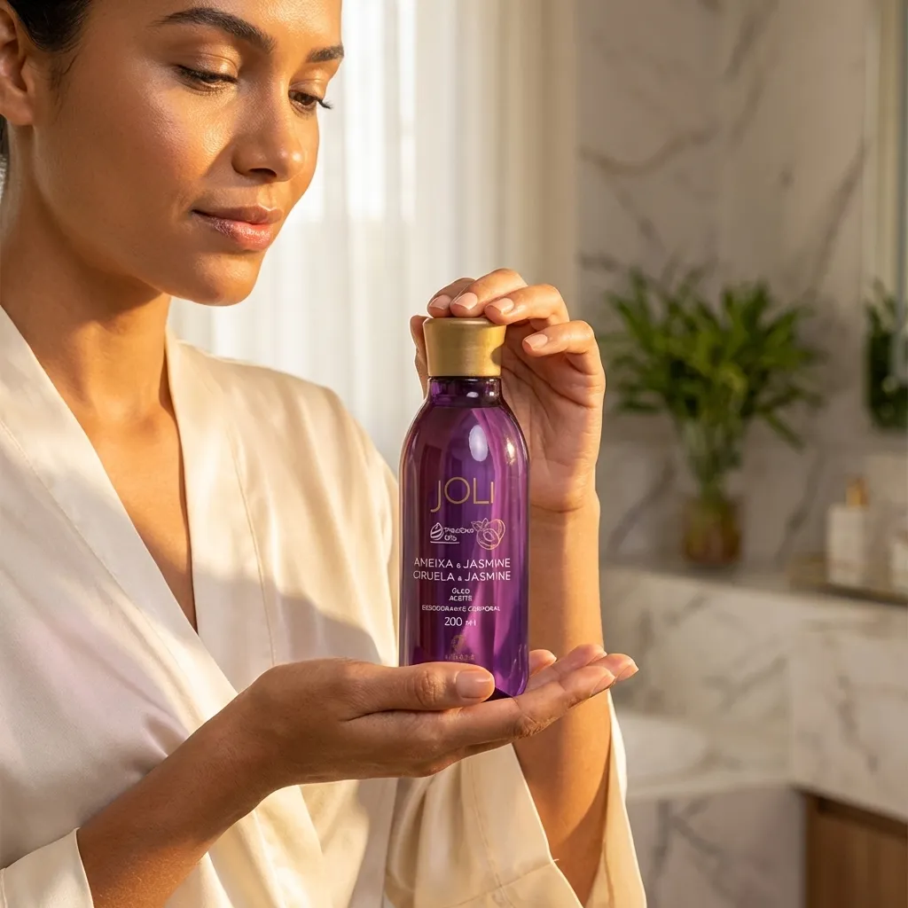 Imagem 4 de Óleo Desodorante Corporal Joli Ameixa e Jasmine 200ml
