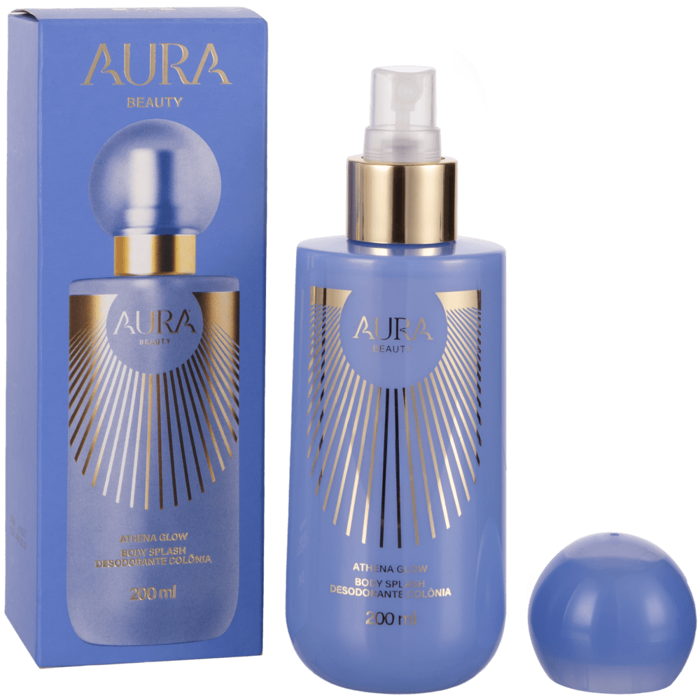 Imagem 8 de Body Splash Athena Glow AURA Beauty by Jade Picon 200ml
