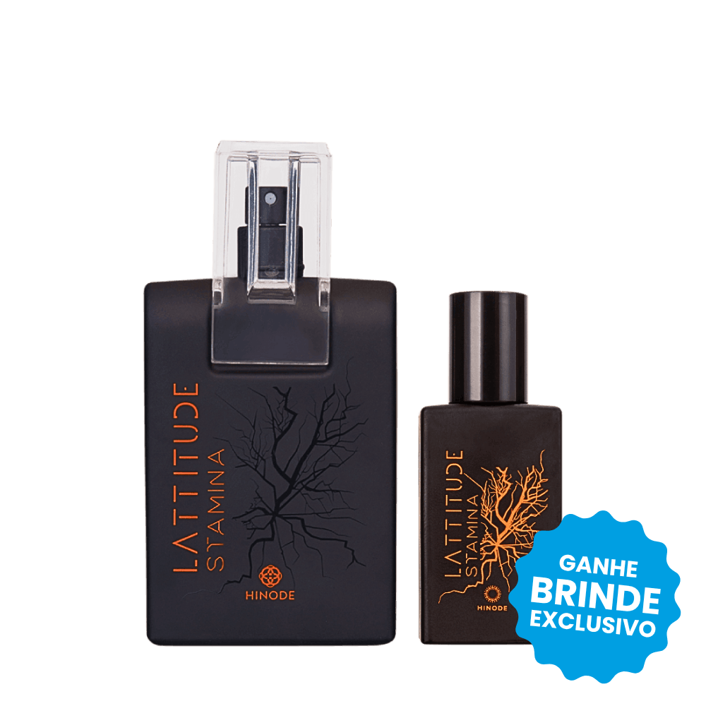Kit Lattitude Stamina Deo Colônia 100ml + Miniatura 27ml