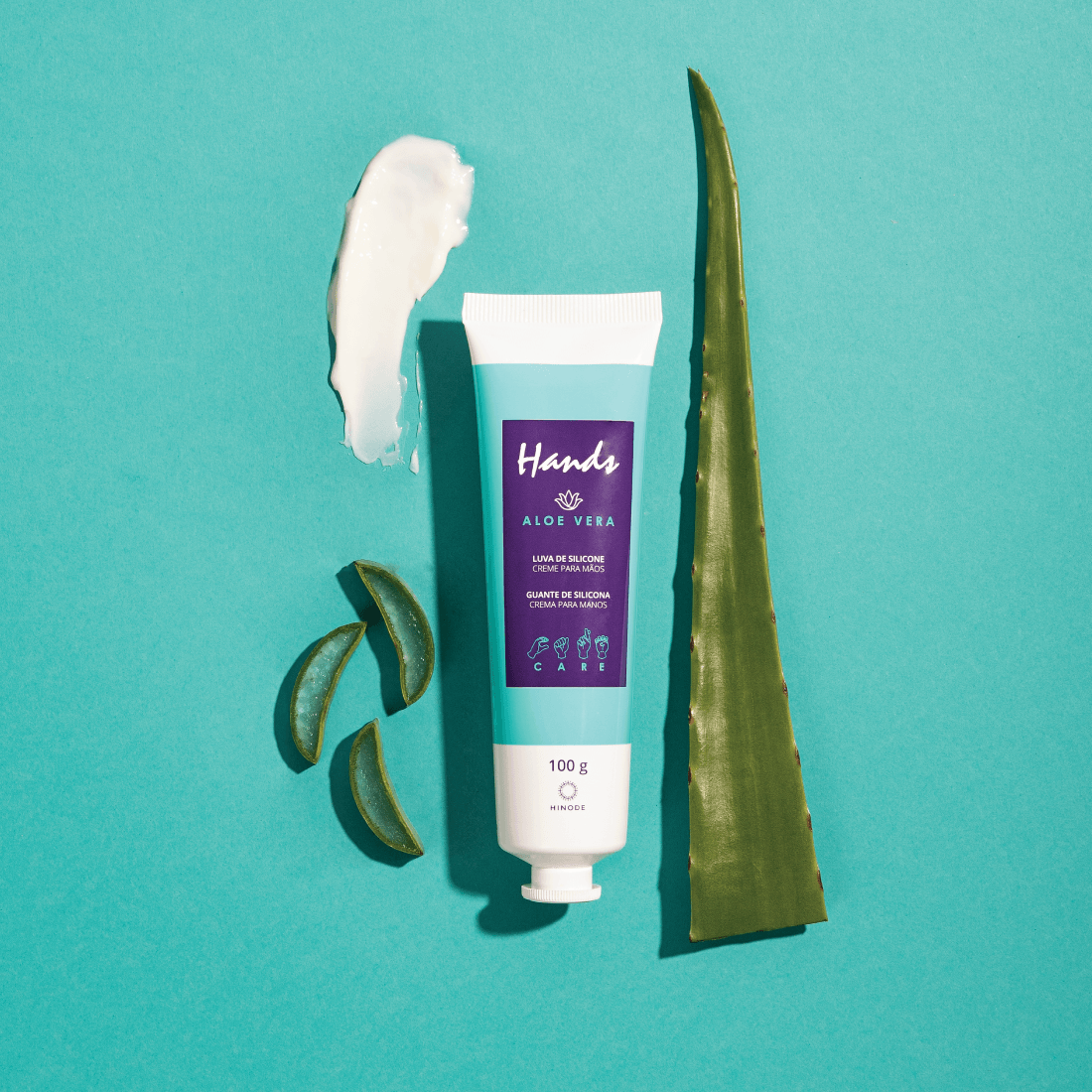 Imagem 7 de Kit 3 Luvas De Silicone Hands Aloe Vera