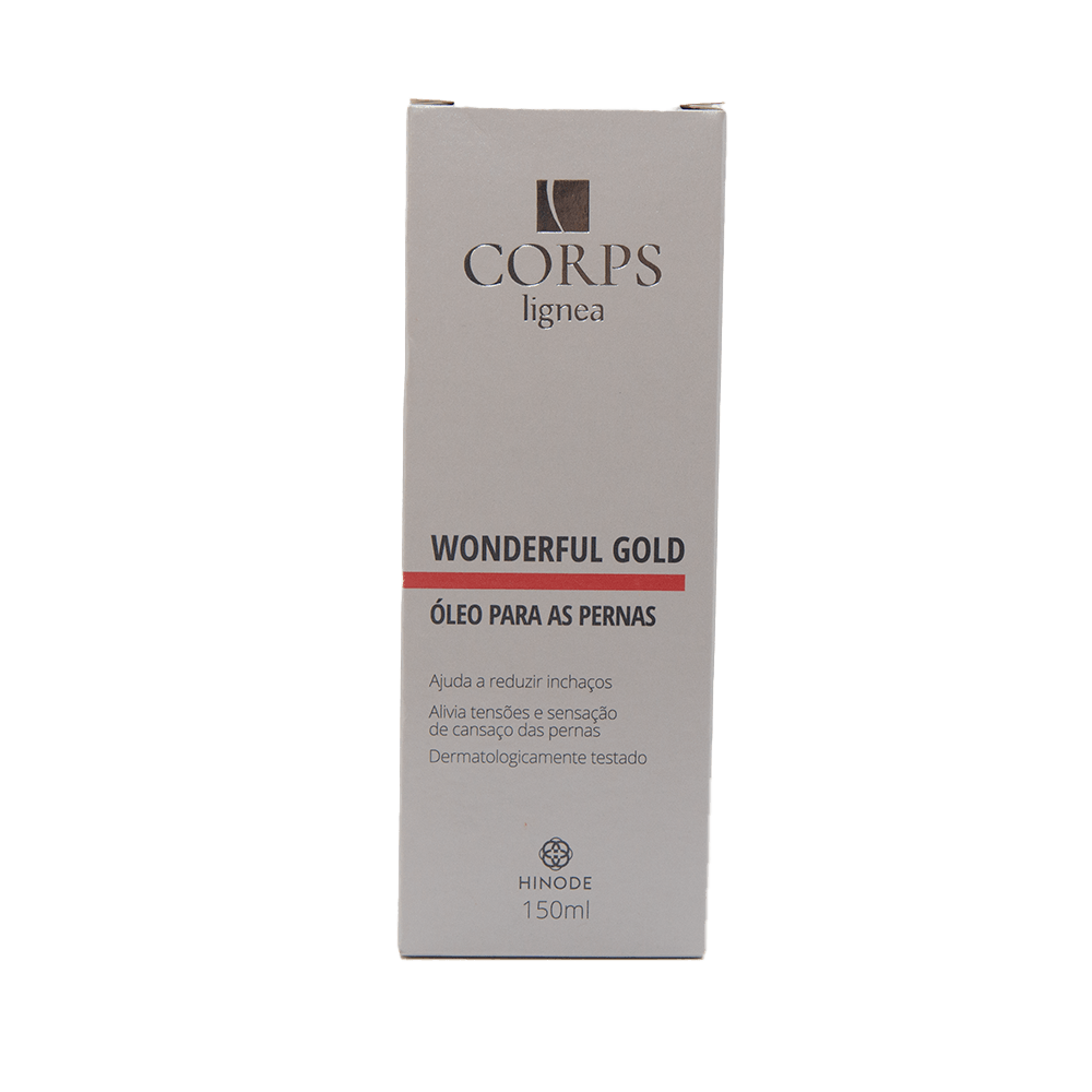 Imagem 2 de Oleo Para As Pernas Wonderful Gold Corps Lígnea 150ml