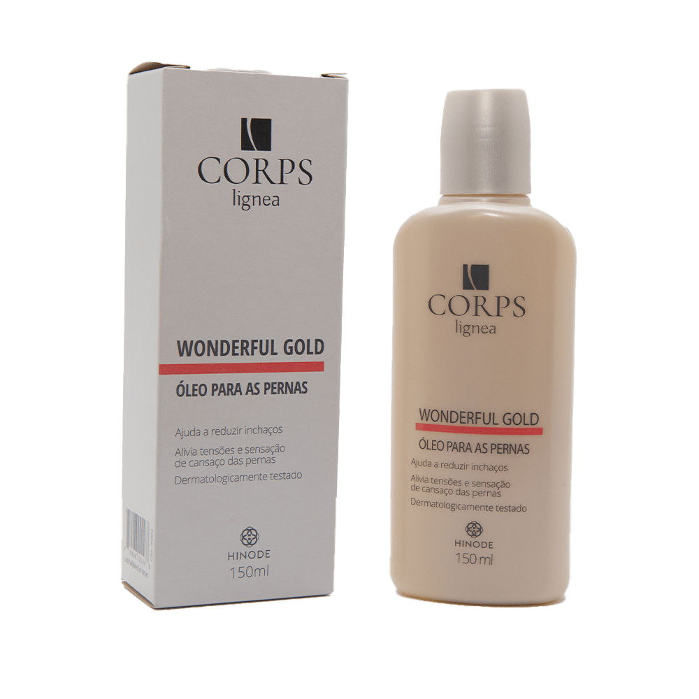 Imagem 3 de Oleo Para As Pernas Wonderful Gold Corps Lígnea 150ml
