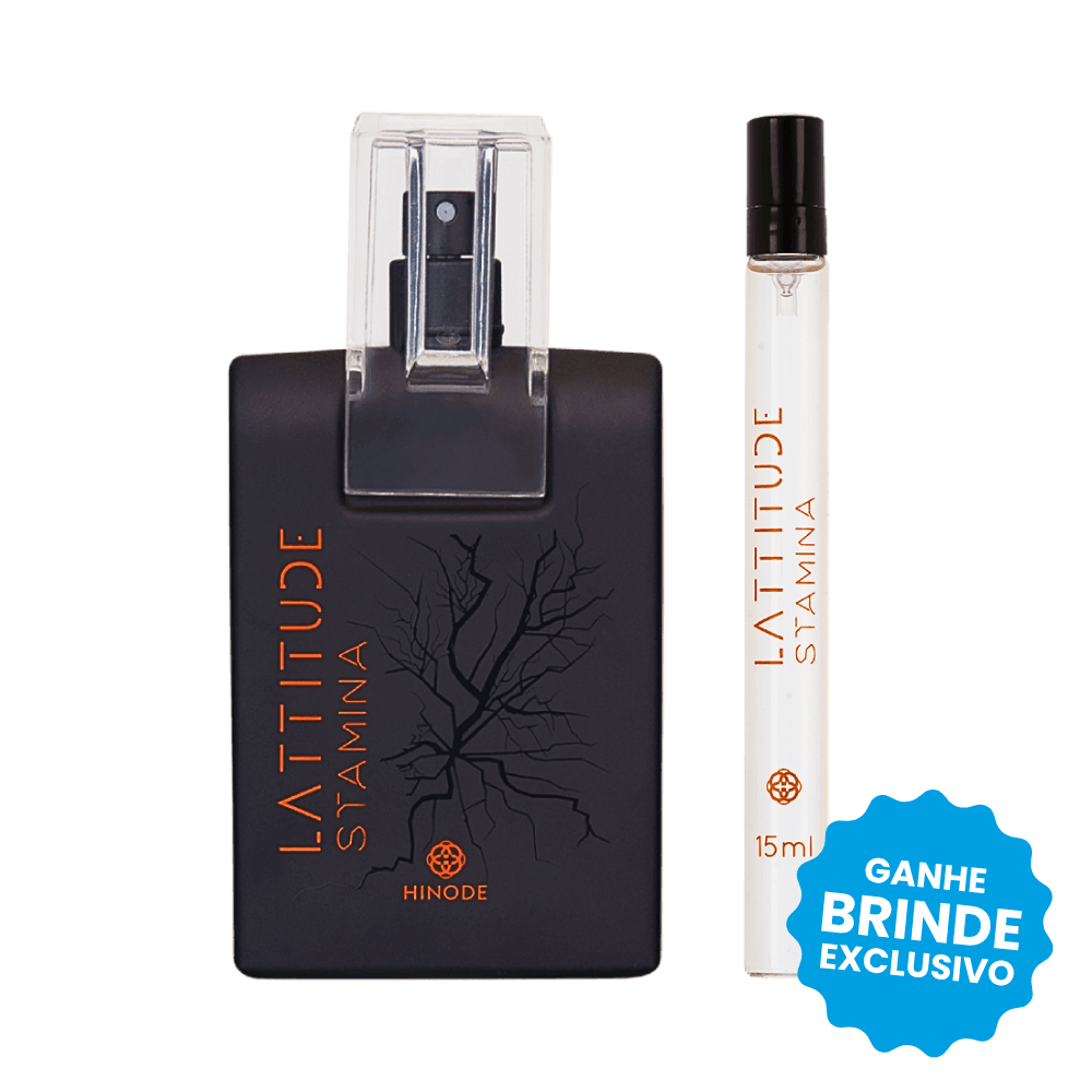 Kit Lattitude Stamina Deo Colônia + Pocket