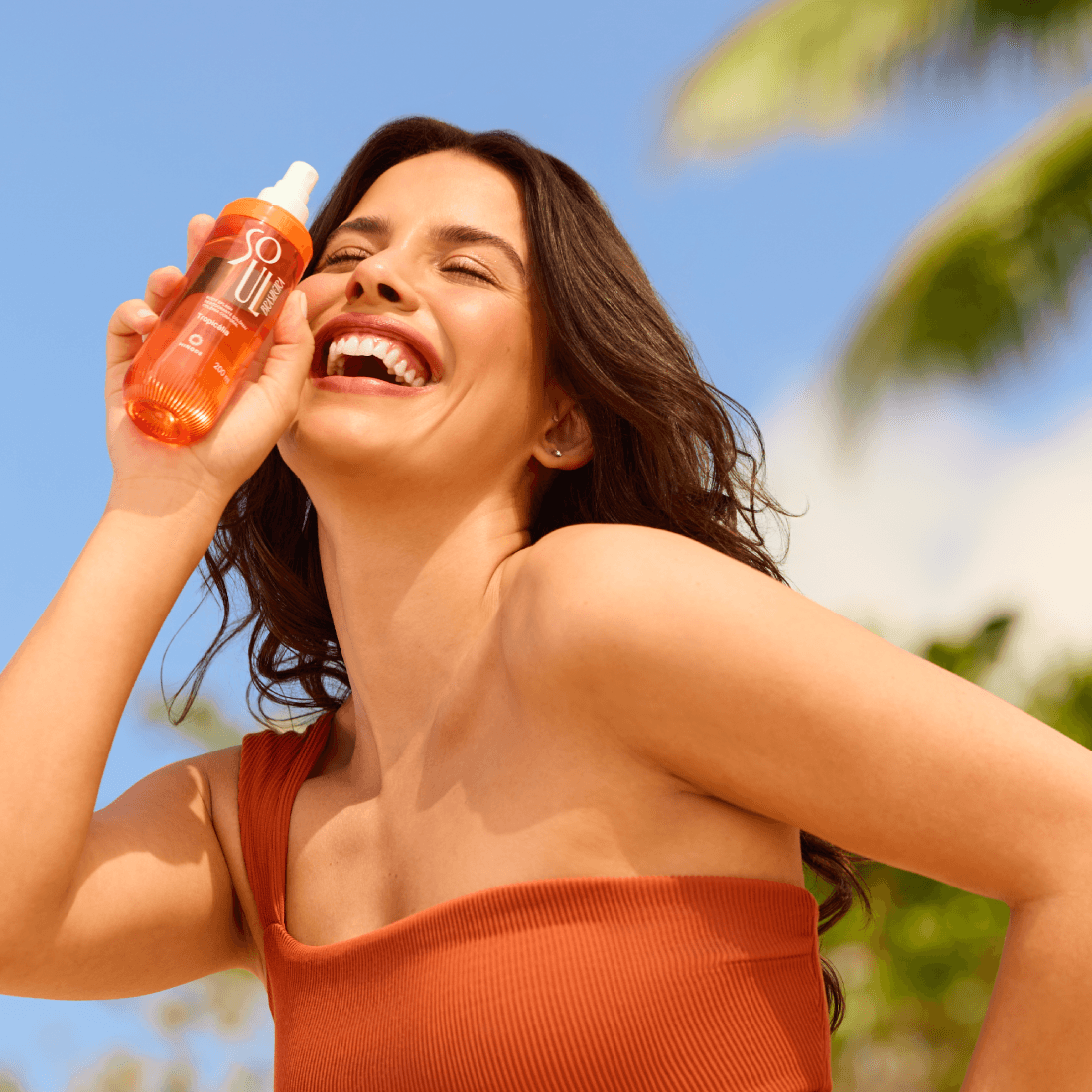 Imagem 3 de Body Splash Soul Brasileira Tropicália 200ml