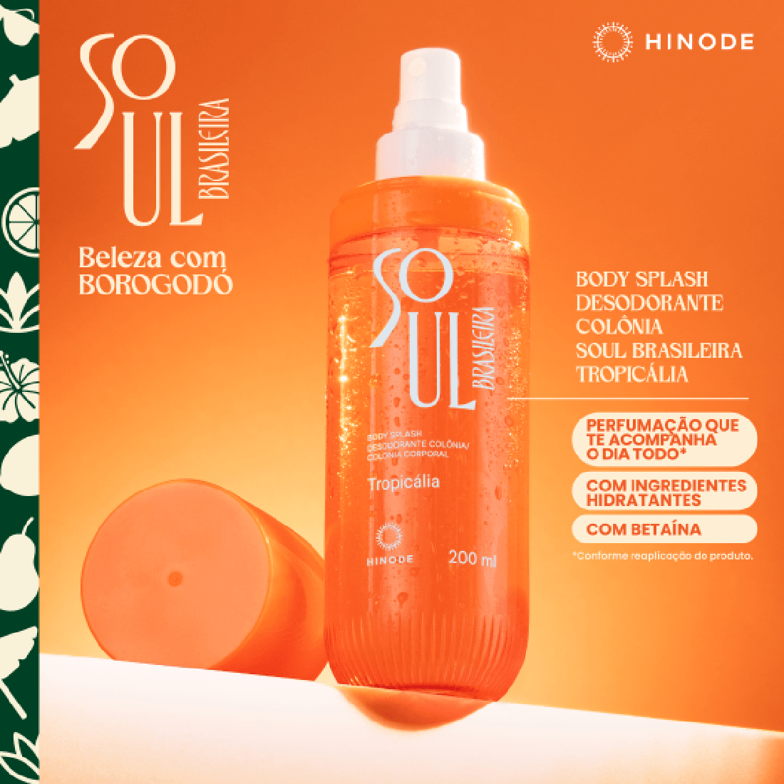 Imagem 8 de Body Splash Soul Brasileira Tropicália 200ml