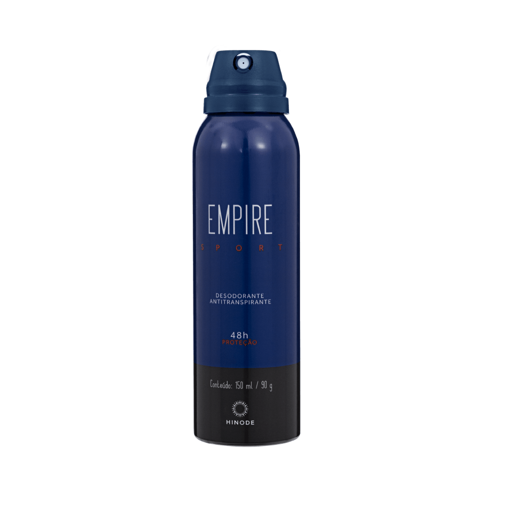 Desodorante Aerossol Antitranspirante Empire Sport 150ml