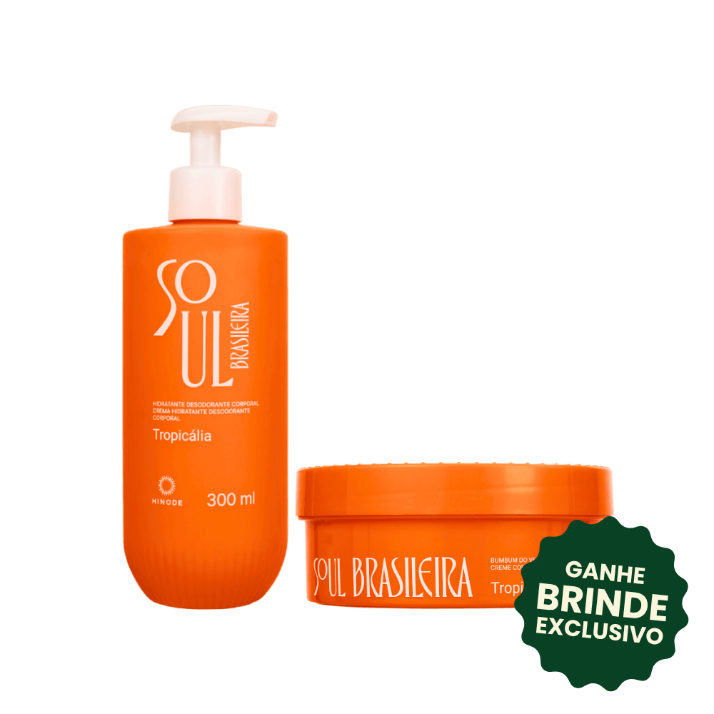 Kit Hidratante + Bumbum de Verão Soul Brasileira Tropicália