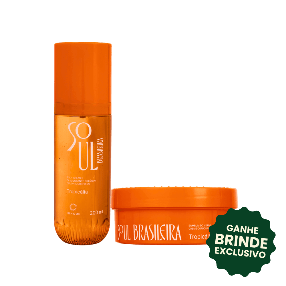 kit Body Splash + Bumbum de Verão Soul Brasileira Tropicália