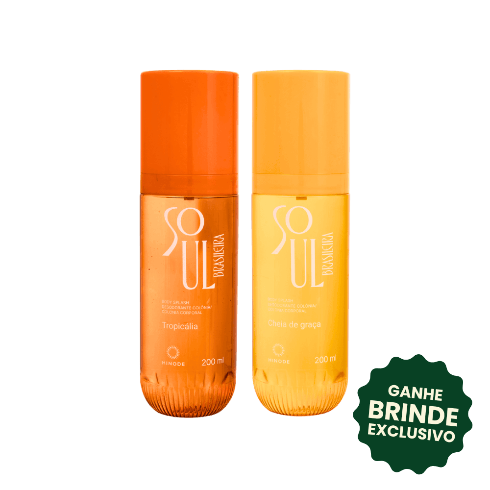 Kit Body Splash Soul Brasileira 200ml