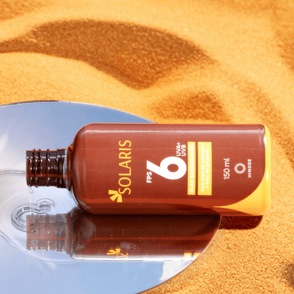 Imagem 4 de Óleo Bronzeador FPS 6 Uva E Uvb Solaris 150ml