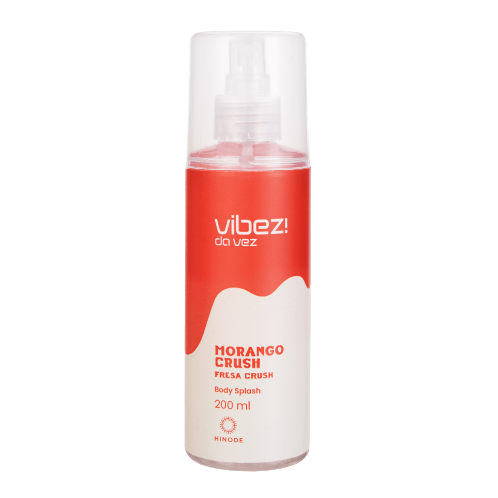 Body Splash Morango Crush Vibez da Vez! 200ml