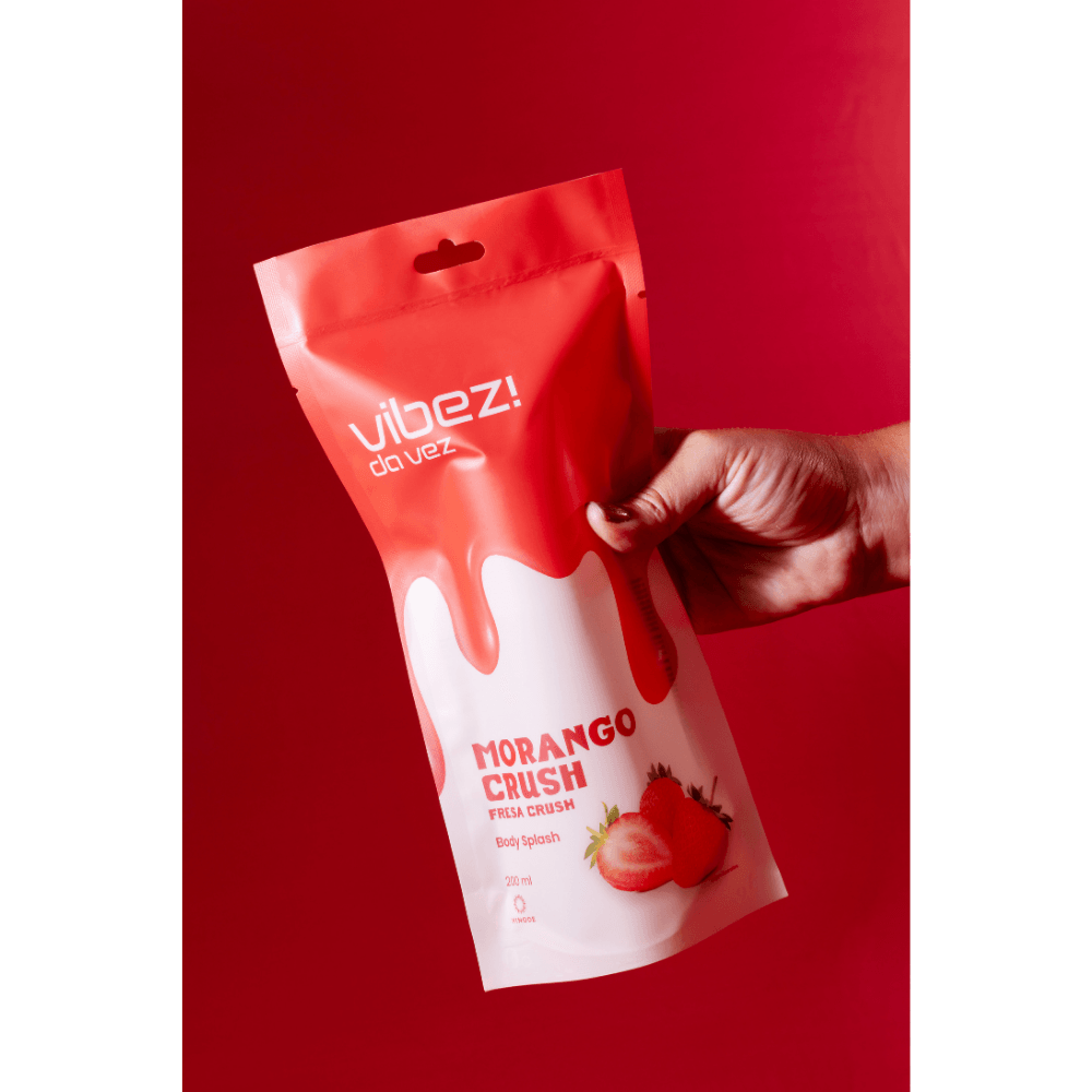 Imagem 5 de Body Splash Morango Crush Vibez da Vez! 200ml