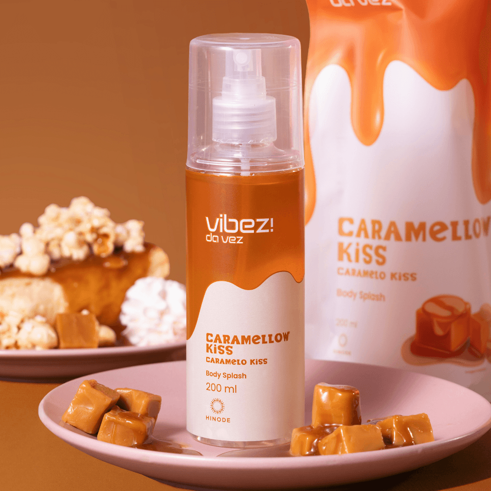 Imagem 7 de Kit 2 Body Splash Vibez da Vez! Caramellow Kiss