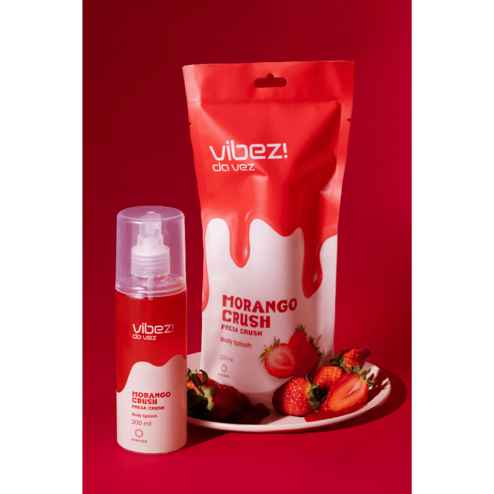 Imagem 8 de Kit 2 Body Splash Vibez da Vez! Morango Crush
