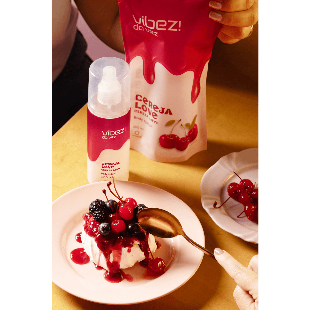 Imagem 6 de Kit 2 Body Splash Vibez da Vez! Cereja Love