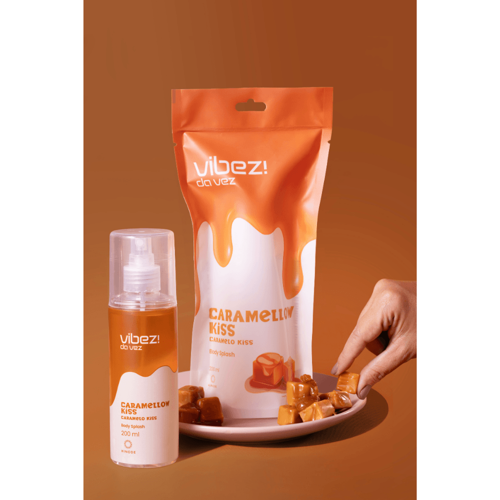 Imagem 5 de Kit 3 Body Splash Vibez da Vez! Caramellow Kiss