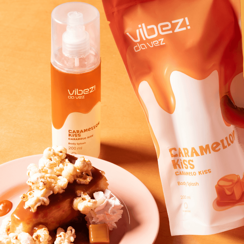 Imagem 8 de Kit 3 Body Splash Vibez da Vez! Caramellow Kiss